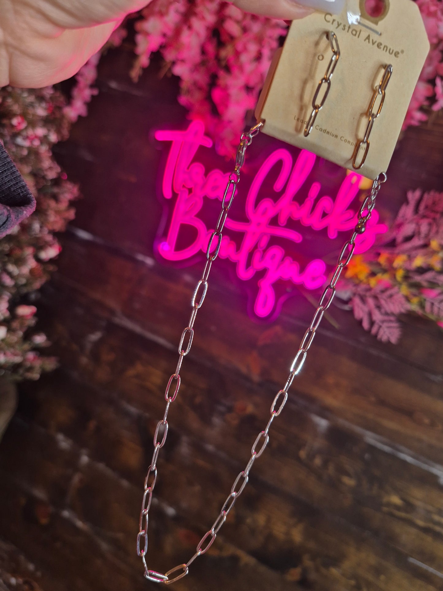 Paperclip Necklace Set