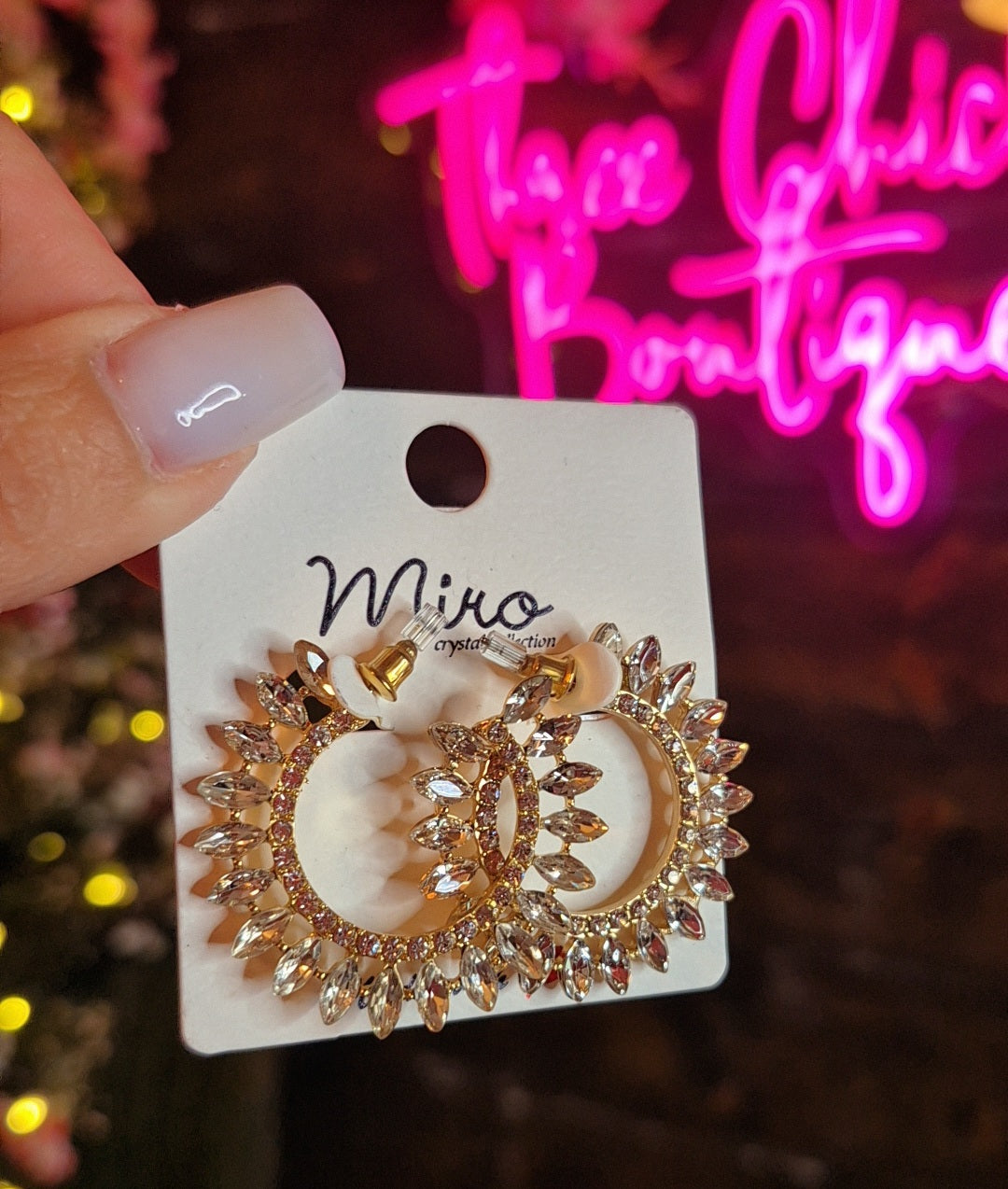 Golden Goddess Earring