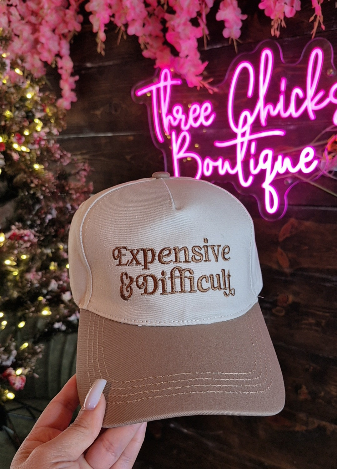 Expensive & Difficult Cap- Mocha