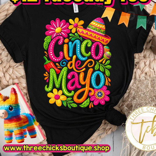 Cinco De Mayo Tee