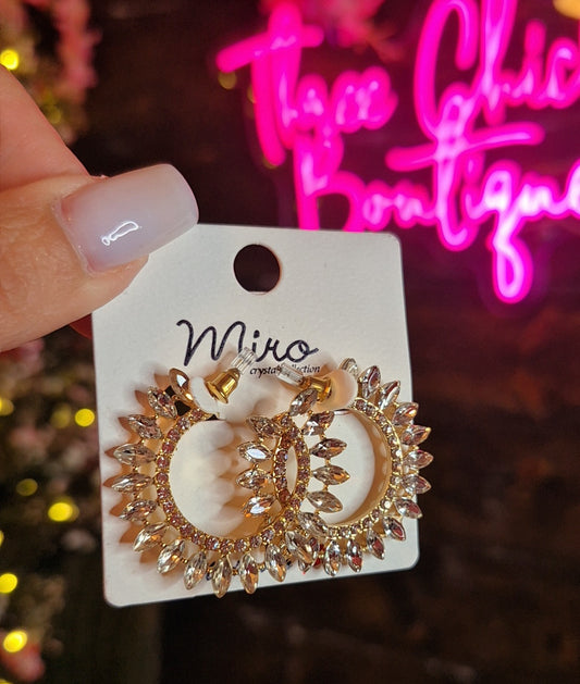 Golden Goddess Earring