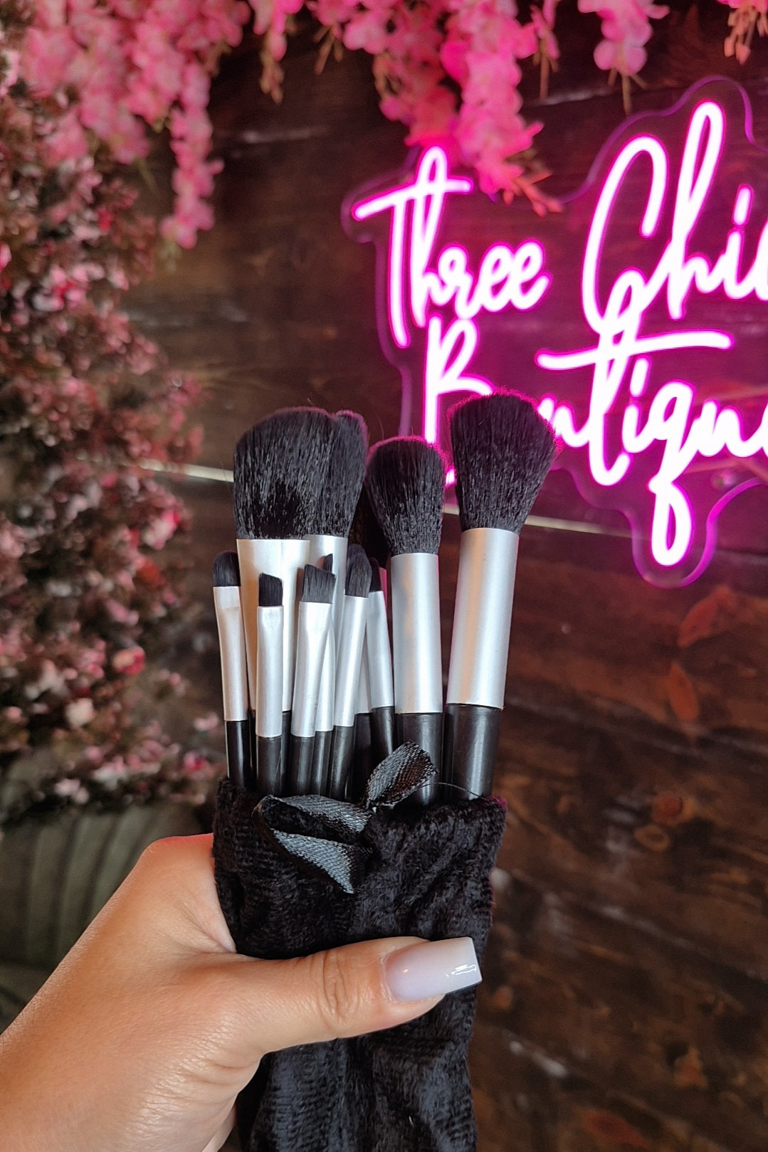 13 Piece Make-Up Brush Set- Black